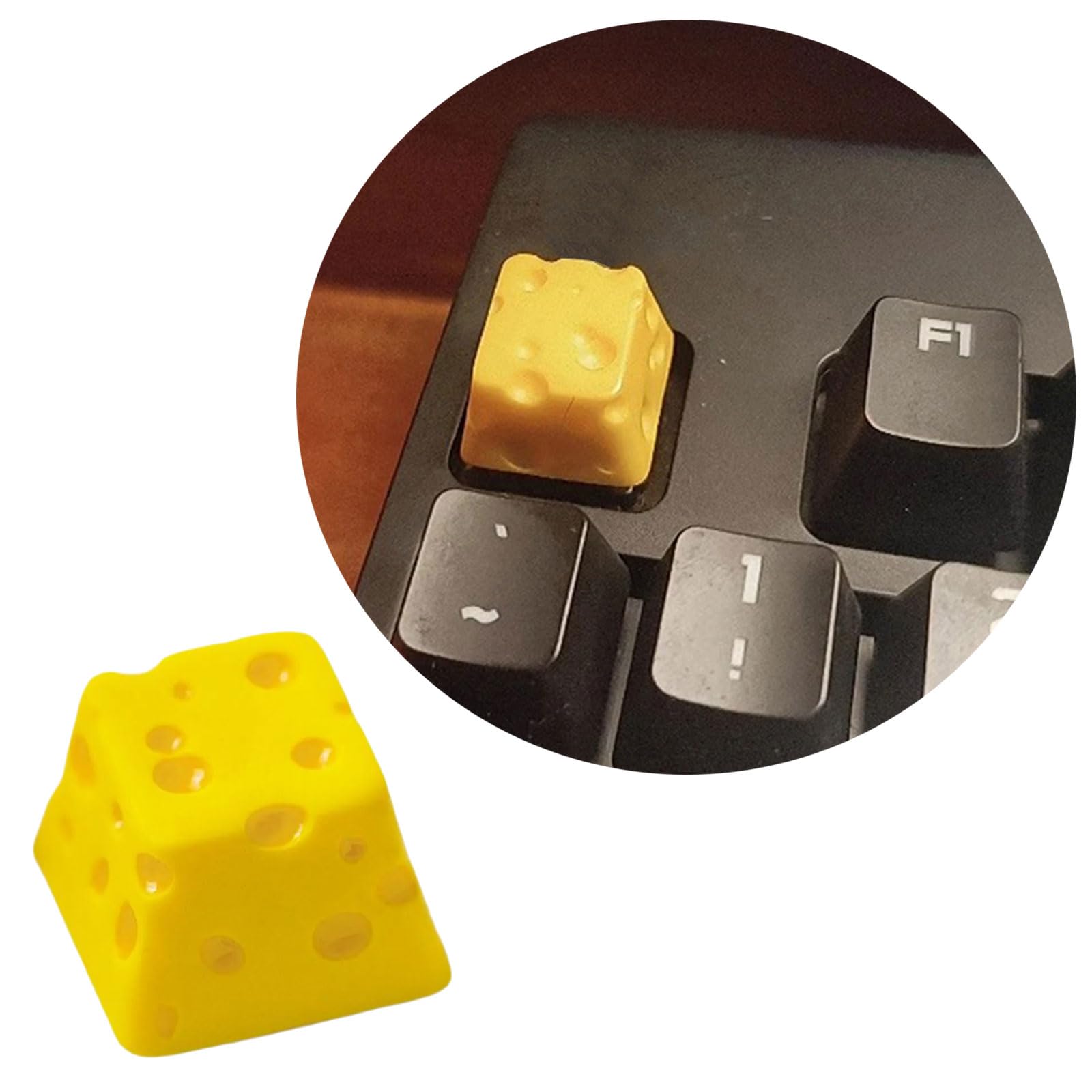 Amazon.co.jp: チーズ型樹脂キーキャップ十字軸メカニカルキーボード用